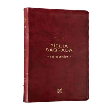 Bíblia Sagrada | NVI | Letra Sênior | Capa Vinho